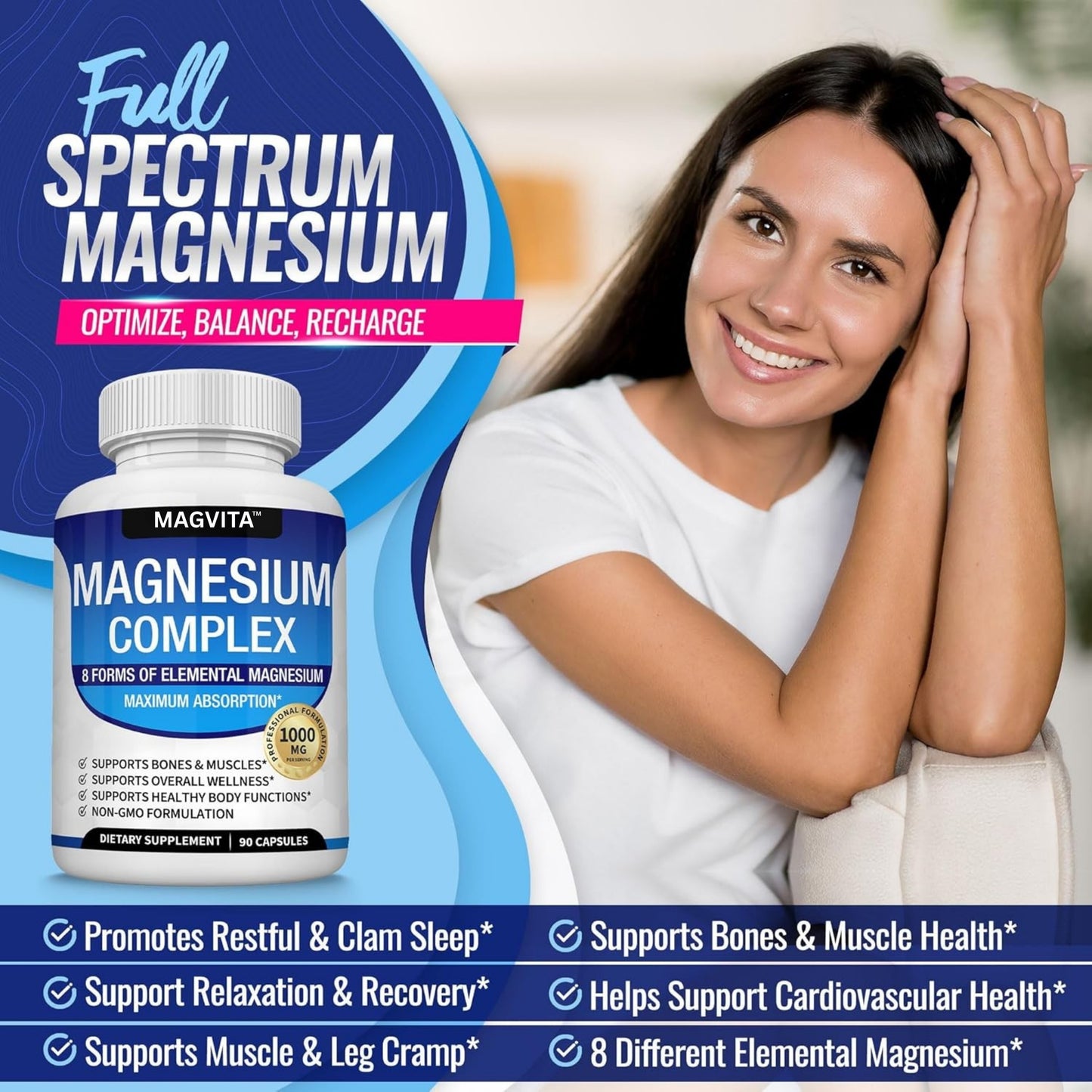 MagVita™ Magnesium Complex – 8 Essential Magnesium Forms