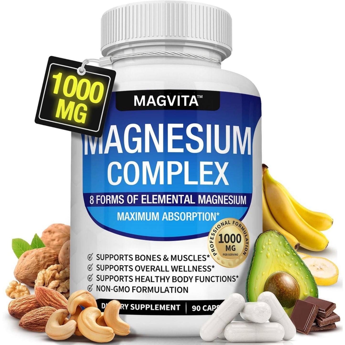 MagVita™ Magnesium Complex – 8 Essential Magnesium Forms