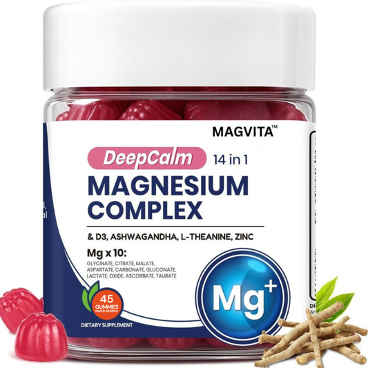MagVita™ DeepCalm 14-in-1 Magnesium Complex Gummies