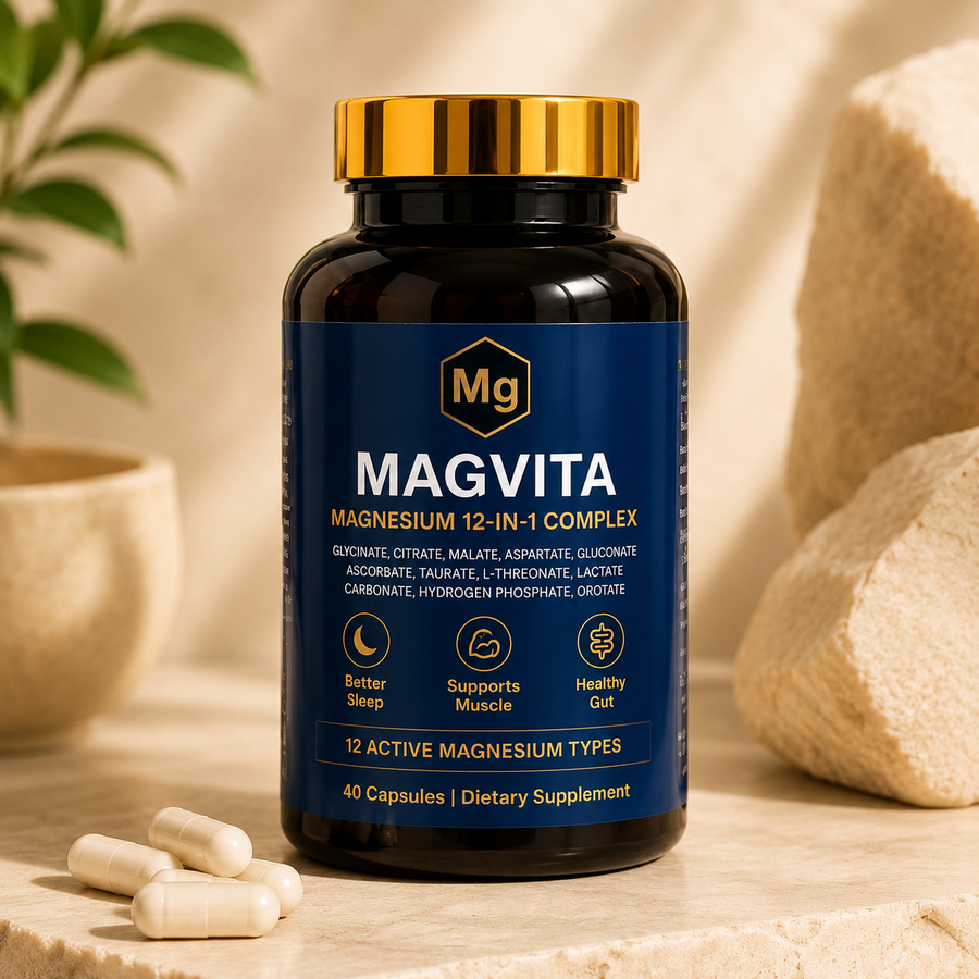 MagVita™ Magnesium 12-in-1 Complex – High Absorption
