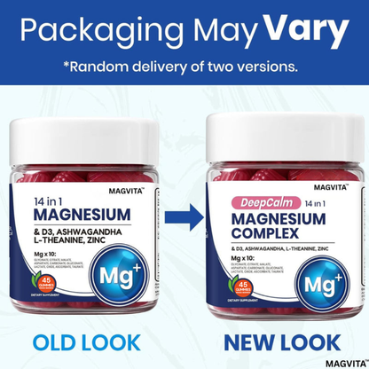 MagVita™ DeepCalm 14-in-1 Magnesium Complex Gummies