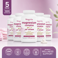 Magvita Women 20-1 Magnesium Complex for Women, 240 Vegetarian Capsules