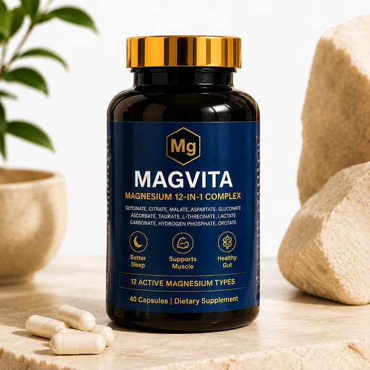 MagVita™ Magnesium 12-in-1 Complex – High Absorption