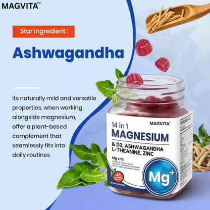 MagVita™ DeepCalm 14-in-1 Magnesium Complex Gummies