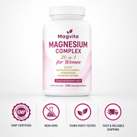 Magvita Women 20-1 Magnesium Complex for Women, 240 Vegetarian Capsules