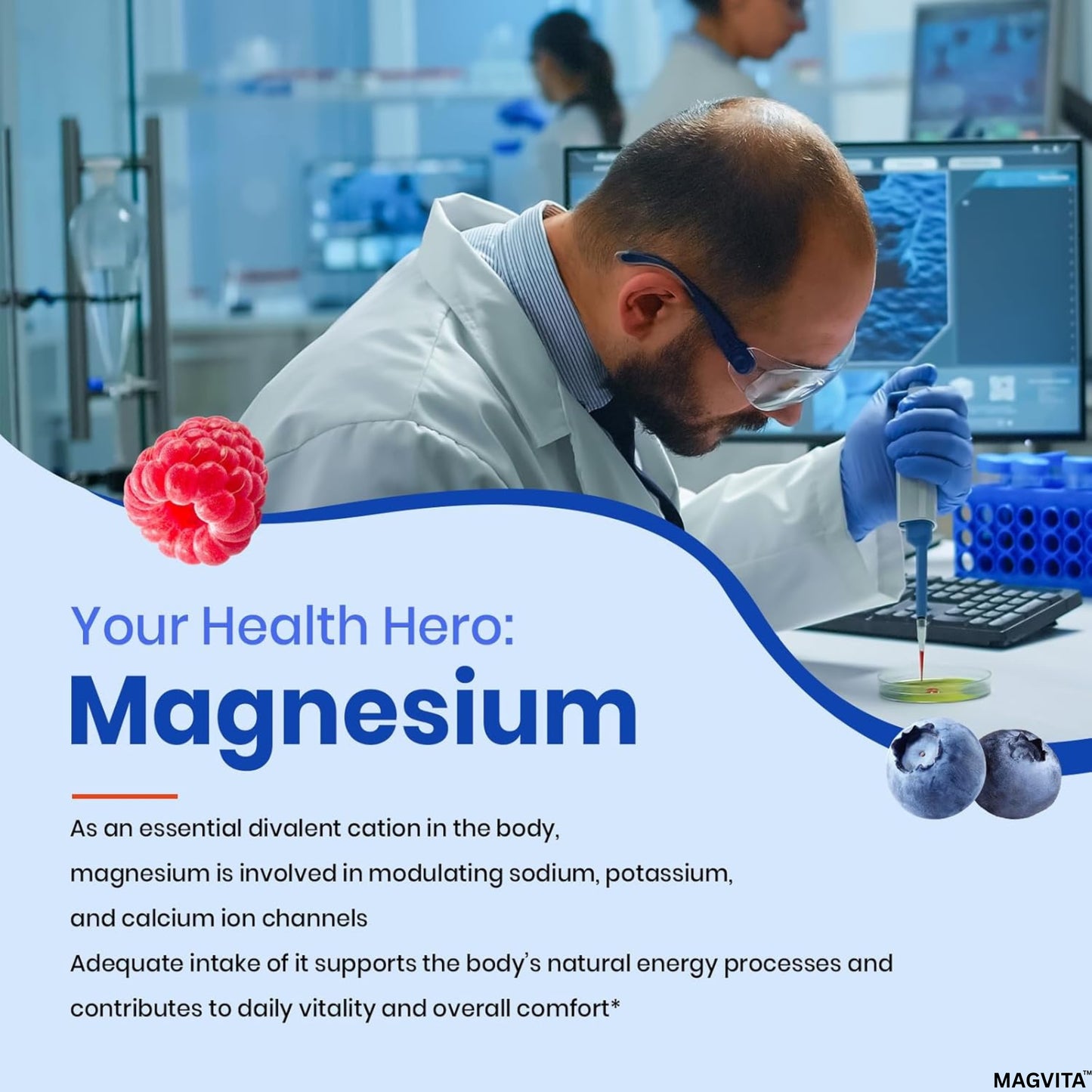 MagVita™ DeepCalm 14-in-1 Magnesium Complex Gummies