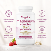 Magvita Women 20-1 Magnesium Complex for Women, 240 Vegetarian Capsules