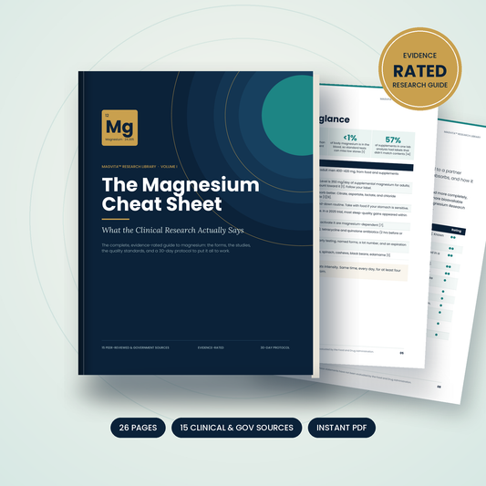 The Magnesium Cheat Sheet: What the Clinical Research Actually Says (eBook)