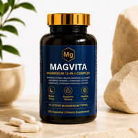 MAGVITA Magnesium 12-in-1 Complex 120 Capsules bottle — 120-day supply